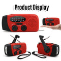 Emergency Hand Crank Radio With Power Bank Phone Charger