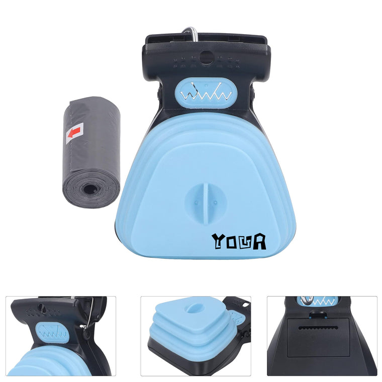 Medium Large Dog Pooper Scooper With Container