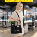 Waterproof Laptop Tote Bag With Pockets For Work And Travel