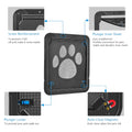 Abs Material Magnetic Self-Closing Dog Screen Door
