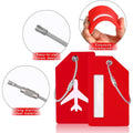 Silicone Suitcase Tags Luggage Travel Labels Name Id Card