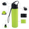 20Oz Silicone Foldable Water Bottle