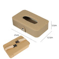 Portable Leather Car Sun Visor Napkin Holder Tissue Holder
