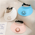 Sun Visors Hat with Fan VisortWomen/Man
