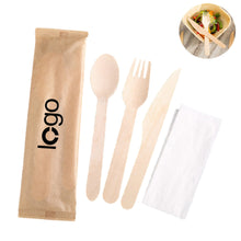 Disposable Biodegradable Wooden Cutlery Set