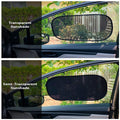Pair Of Automobile Adsorption Sunshade