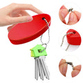Foam Floating Keychain Oval Shaped Key Ring Floater Chain