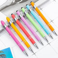 2-in-1 Stylus Retractable Ballpoint Pen with Stylus Tip