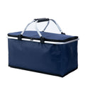 Collapsible Insulated Picnic Basket with Sturdy Handle