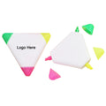 Custom 3 In 1 Triangle Shape Highlighter Marker