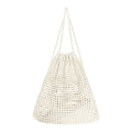 Both Shoulder Solid Color Knitted Bag