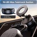 Vacuum Magnetic Car Phone Holder