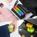 Weekly Pill Organizer/ 7 Pill Cases With Leather Storage Bag