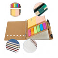 Spiral Sticky Notes with Pen Combo Organizer