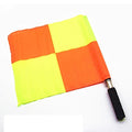Soccer Referee Signal Flag Sports Match Waving Flags Handle