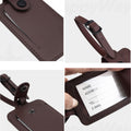 Pu Leather Luggage Tag