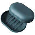 Drainable Soap Box With Lid Minimalist Design