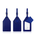 Pu Luggage Tag With Air Tag Holder
