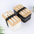 Wheat Straw Covered Lunch Boxes