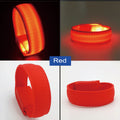 Led Glow Wristband With Velcro Closure