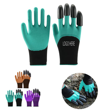 4-Claw Gardening Gloves For Digging
