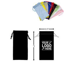 Microfiber Drawstring Glasses Pouch