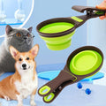 M Size Collapsible Pet Scoop Silicone Measuring Cups