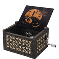 Wooden Merry Christmas Music Box