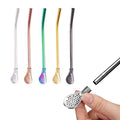 Stainless Steel Straw Spoon With Filter