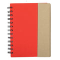 Magnetic Cover Spiral Notebook With Sticky Notes & Pen