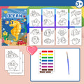 Children's Watercolor Coloring Book