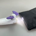 Keychain Sport Fan with LED Light- Battery Powered
