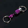 Detachable Metal Keychain