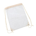 Large Clear Waterproof Stadium Drawstring Backpack