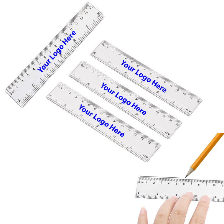 6inch/15cm Transparent Plastic Ruler