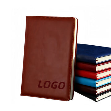 PU 200 Pages Horizontal line Business Office Study Notebook